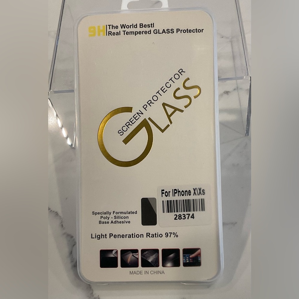 iPhone Glass Screen Protectors (2)